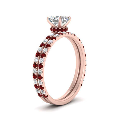 three-quarter-asscher-cut-diamond-gallery-bridal-ring-set-with-ruby-in-FD9168ASGRUDRANGLE3-NL-RG