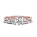 Load image into Gallery viewer, three-quarter-cushion-cut-diamond-gallery-bridal-ring-set-in-FD9168CUANGLE3-NL-RG