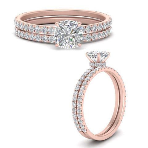 three-quarter-cushion-cut-diamond-gallery-bridal-ring-set-in-FD9168CUANGLE3-NL-RG