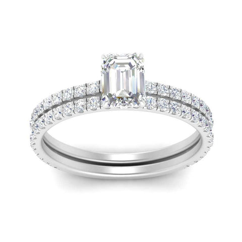 three-quarter-emerald-cut-diamond-gallery-bridal-ring-set-in-FD9168EMANGLE3-NL-WG