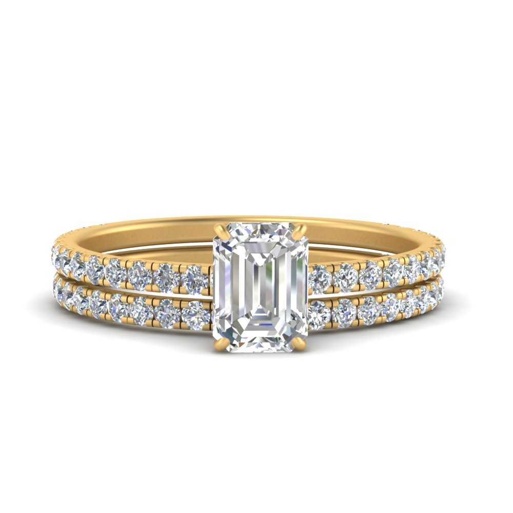three-quarter-emerald-cut-diamond-gallery-bridal-ring-set-in-FD9168EMANGLE3-NL-YG