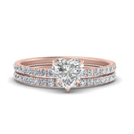 Load image into Gallery viewer, three-quarter-heart-shaped-diamond-gallery-bridal-ring-set-in-FD9168HTANGLE3-NL-RG
