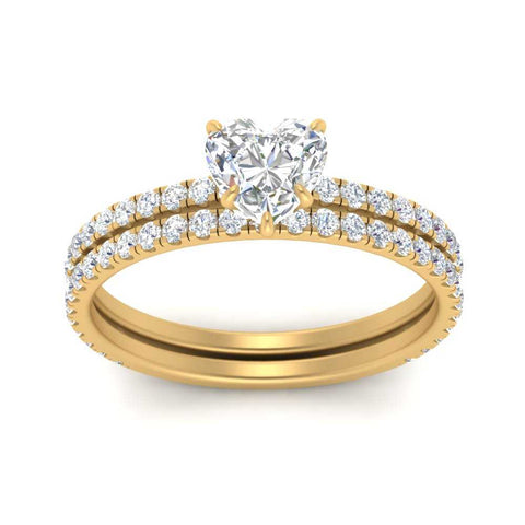 three-quarter-heart-shaped-diamond-gallery-bridal-ring-set-in-FD9168HTANGLE3-NL-YG