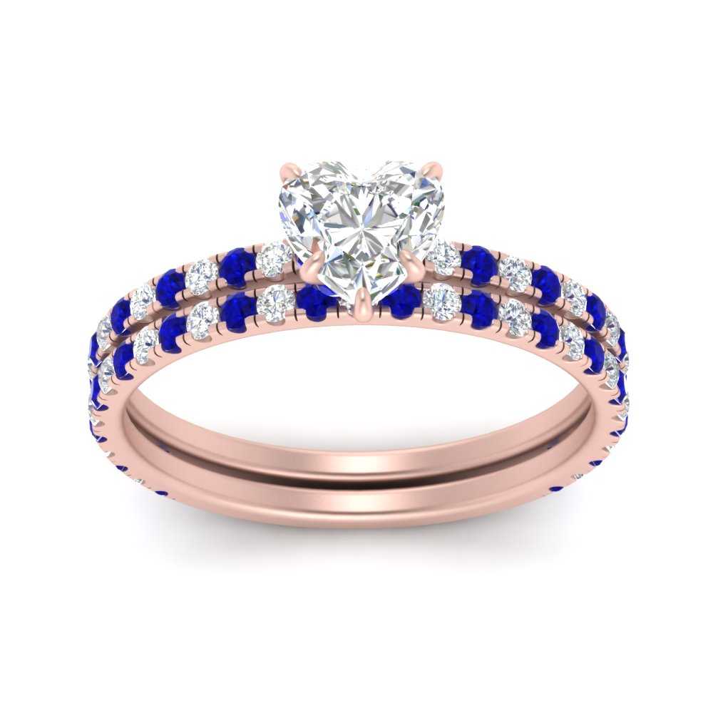 three-quarter-heart-shaped-diamond-gallery-bridal-ring-set-with-sapphire-in-FD9168HTGSABLANGLE3-NL-RG