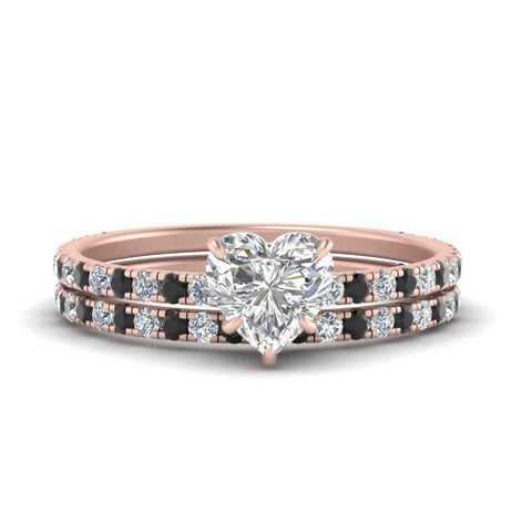 three-quarter-heart-shaped-gallery-bridal-ring-set-with-black-diamond-in-FD9168HTGBLACKANGLE3-NL-RG