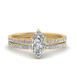Load image into Gallery viewer, three-quarter-marquise-cut-diamond-gallery-bridal-ring-set-in-FD9168MQANGLE3-NL-YG
