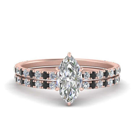 three-quarter-marquise-cut-gallery-bridal-ring-set-with-black-diamond-in-FD9168MQGBLACKANGLE3-NL-RG