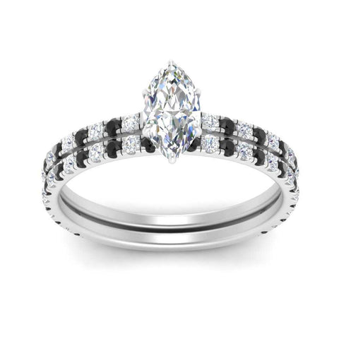 three-quarter-marquise-cut-gallery-bridal-ring-set-with-black-diamond-in-FD9168MQGBLACKANGLE3-NL-WG