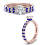 Load image into Gallery viewer, three-quarter-oval-shaped-diamond-gallery-bridal-ring-set-with-sapphire-in-FD9168OVGSABLANGLE3-NL-RG