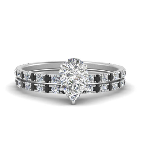 three-quarter-pear-shaped-gallery-bridal-ring-set-with-black-diamond-in-FD9168PEGBLACKANGLE3-NL-WG