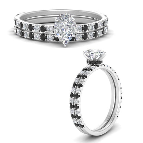 three-quarter-pear-shaped-gallery-bridal-ring-set-with-black-diamond-in-FD9168PEGBLACKANGLE3-NL-WG