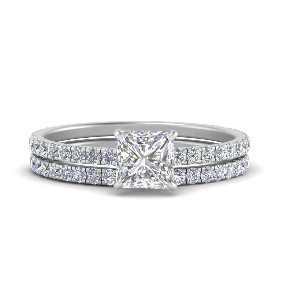 three-quarter-princess-cut-diamond-gallery-bridal-ring-set-in-FD9168PRANGLE3-NL-WG