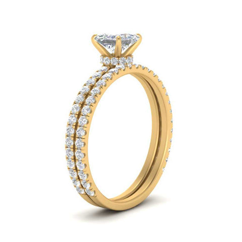 three-quarter-princess-cut-diamond-gallery-bridal-ring-set-in-FD9168PRANGLE3-NL-YG