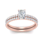 Load image into Gallery viewer, three-quarter-radiant-cut-diamond-gallery-bridal-ring-set-in-FD9168RAANGLE3-NL-RG
