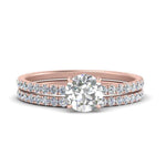 Load image into Gallery viewer, three-quarter-round-cut-diamond-gallery-bridal-ring-set-in-FD9168ROANGLE3-NL-RG
