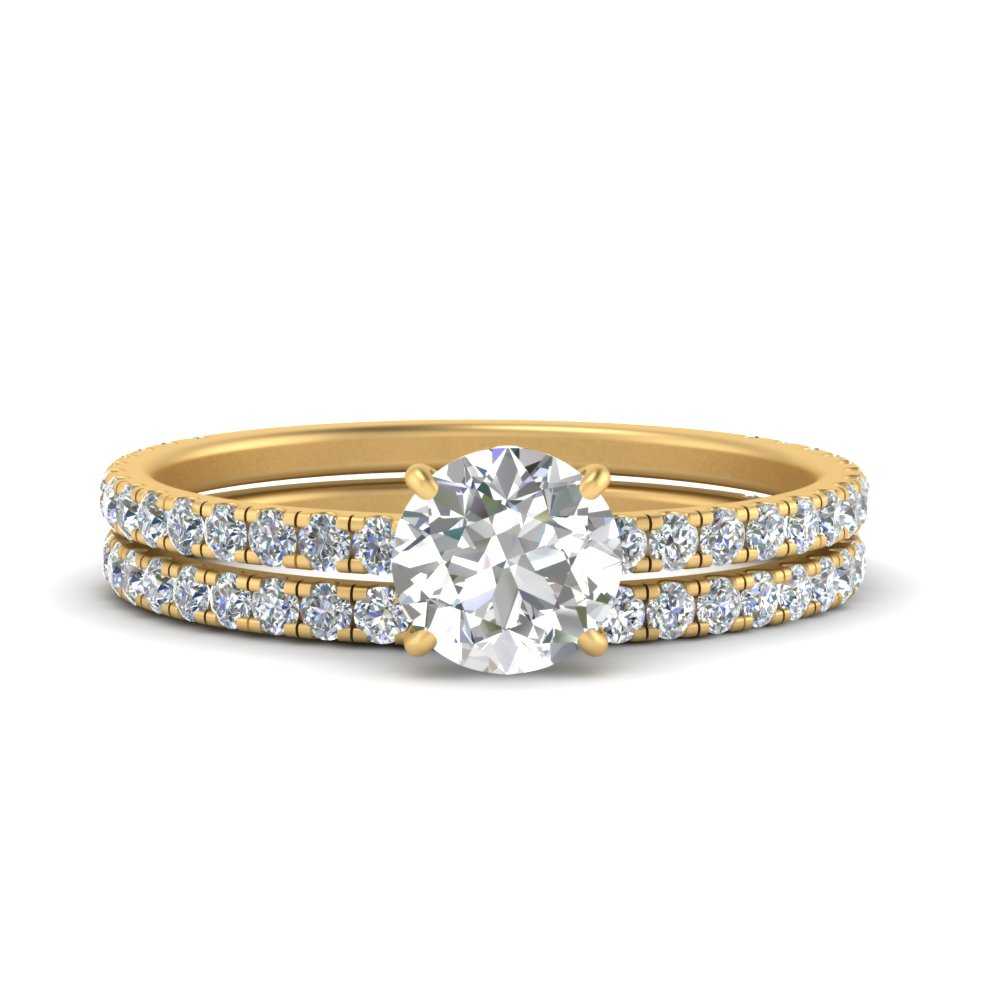 three-quarter-round-cut-diamond-gallery-bridal-ring-set-in-FD9168ROANGLE3-NL-YG