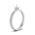Load image into Gallery viewer, three-quarter-semi-mount-diamond-gallery-bridal-ring-set-in-FD9168SMANGLE3-NL-WG
