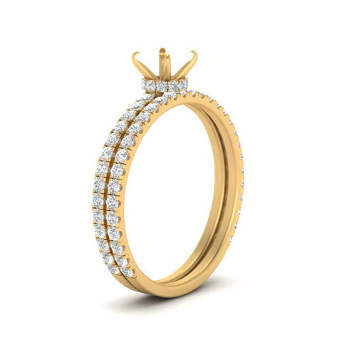 three-quarter-semi-mount-diamond-gallery-bridal-ring-set-in-FD9168SMANGLE3-NL-YG