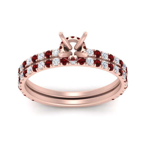 three-quarter-semi-mount-diamond-gallery-bridal-ring-set-with-ruby-in-FD9168SMGRUDRANGLE3-NL-RG