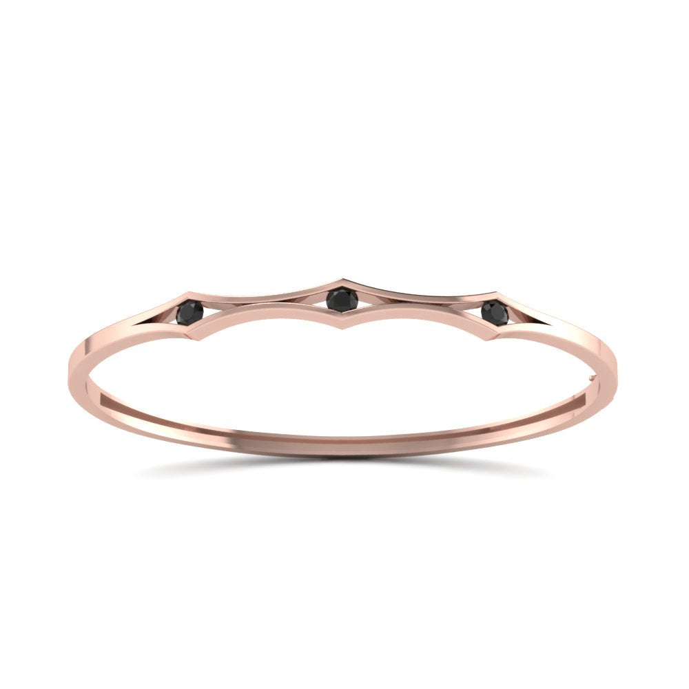 3 Stone Bracelet Bangle For Women