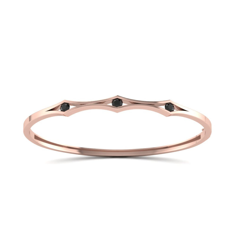 3 Stone Bracelet Bangle For Women