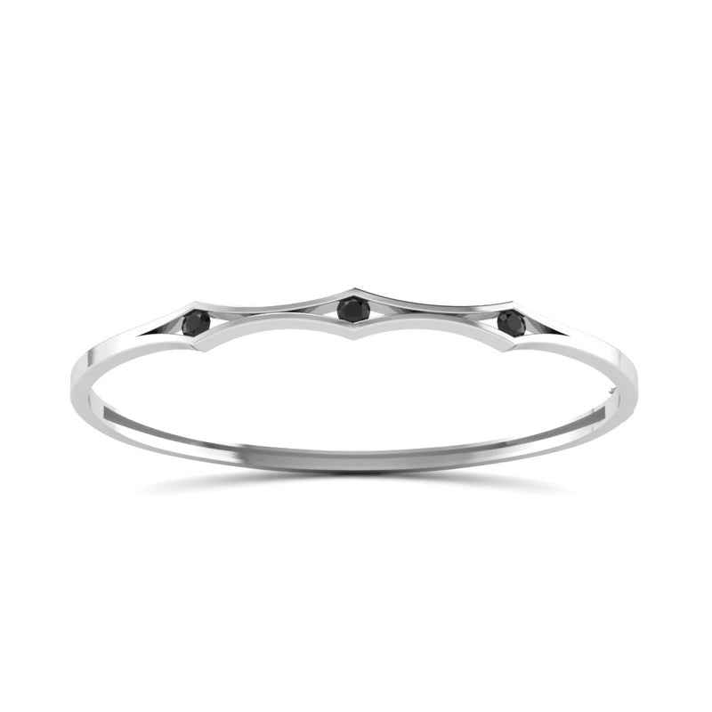 3 Stone Bracelet Bangle For Women