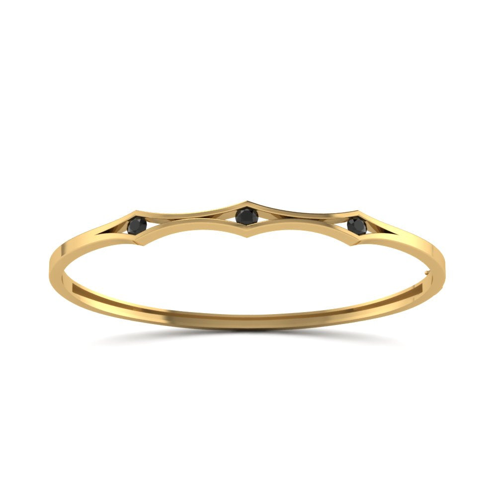 3 Stone Bracelet Bangle For Women