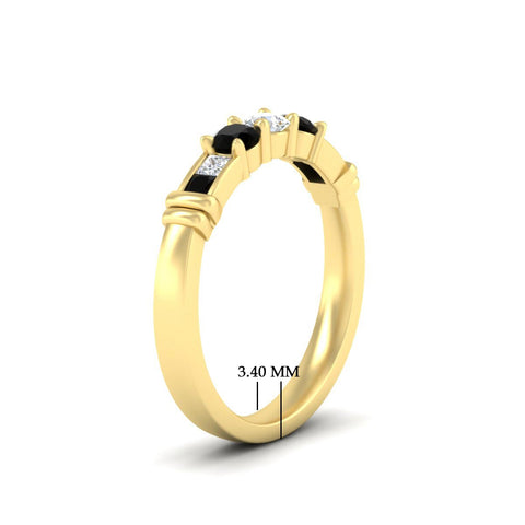 Three Stone Channel Set Diamond Ring