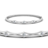 Load image into Gallery viewer, 3 Stone Bracelet Bangle For Women