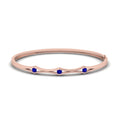 Thumbnail 10 - 3 Stone Bracelet Bangle For Women