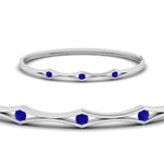 Load image into Gallery viewer, 3 Stone Bracelet Bangle For Women
