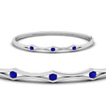 Thumbnail 45 - 3 Stone Bracelet Bangle For Women