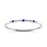 Load image into Gallery viewer, 3 Stone Bracelet Bangle For Women
