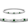Load image into Gallery viewer, 3 Stone Bracelet Bangle For Women