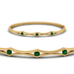 Load image into Gallery viewer, 3 Stone Bracelet Bangle For Women
