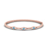 Load image into Gallery viewer, 3 Stone Bracelet Bangle For Women