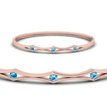 Load image into Gallery viewer, 3 Stone Bracelet Bangle For Women
