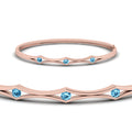 Thumbnail 29 - 3 Stone Bracelet Bangle For Women