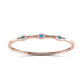 Thumbnail 31 - 3 Stone Bracelet Bangle For Women
