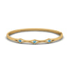 Load image into Gallery viewer, 3 Stone Bracelet Bangle For Women