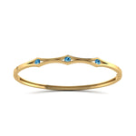 Load image into Gallery viewer, 3 Stone Bracelet Bangle For Women
