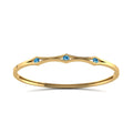 Thumbnail 101 - 3 Stone Bracelet Bangle For Women