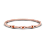 Load image into Gallery viewer, 3 Stone Bracelet Bangle For Women

