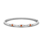 Load image into Gallery viewer, 3 Stone Bracelet Bangle For Women
