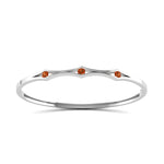 Load image into Gallery viewer, 3 Stone Bracelet Bangle For Women
