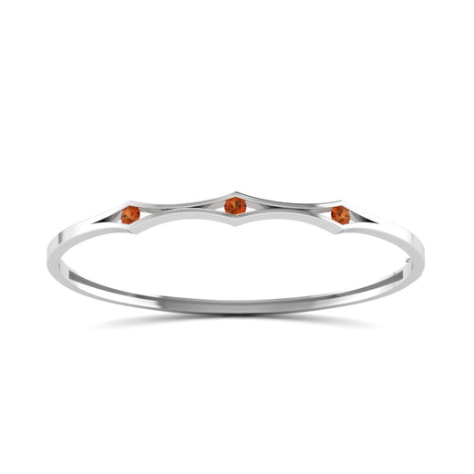 3 Stone Bracelet Bangle For Women
