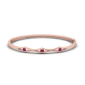Thumbnail 14 - 3 Stone Bracelet Bangle For Women