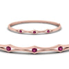 Load image into Gallery viewer, 3 Stone Bracelet Bangle For Women