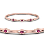 Load image into Gallery viewer, 3 Stone Bracelet Bangle For Women
