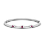 Load image into Gallery viewer, 3 Stone Bracelet Bangle For Women
